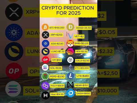 Best Crypto prediction for 2025 #cryptocurrency