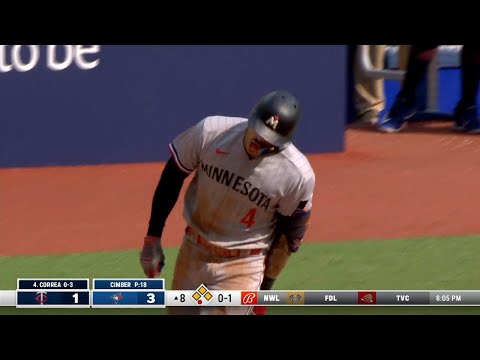 Carlos Correa Clutch Grand Slam + Twins HUGE 7-Run 8th Inning Comeback! Blue Jays - Twins