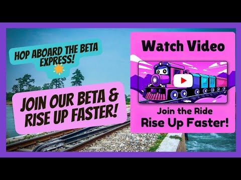 🌟 All Aboard the Innovation Express! be a betta tester🚂 🌟