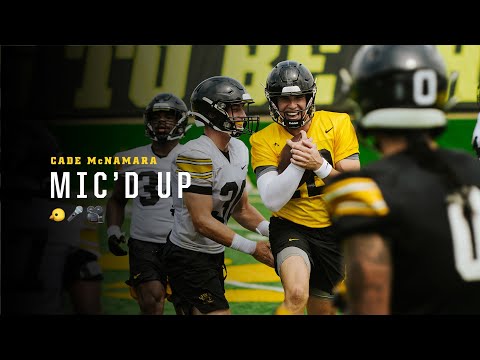 Iowa Football – Cade McNamara Mic&#039;d Up