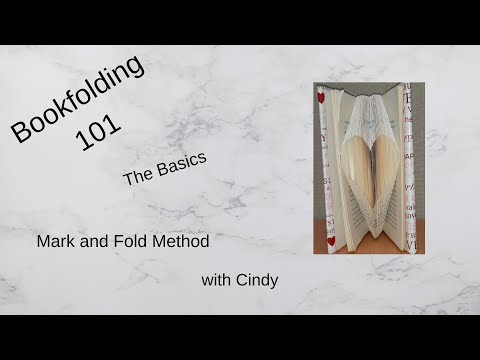 Simple Heart Book Folding