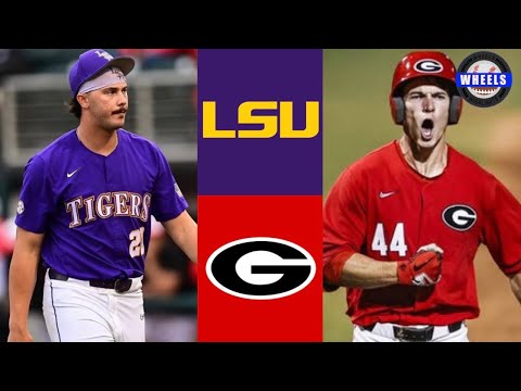 #5 LSU vs Georgia Highlights (Crazy Game!) | 2023 College Baseball Highlights