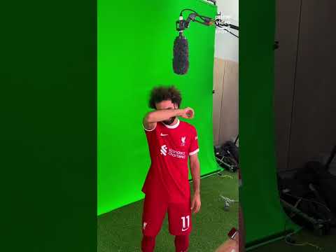 Mo Salah is a legend for this! 🤖😂 #shorts #liverpool #salah