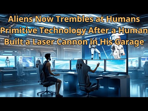 Aliens Now Trembles at Humans Primitive Technology After a Human Built a Laser Cannon in His Garage