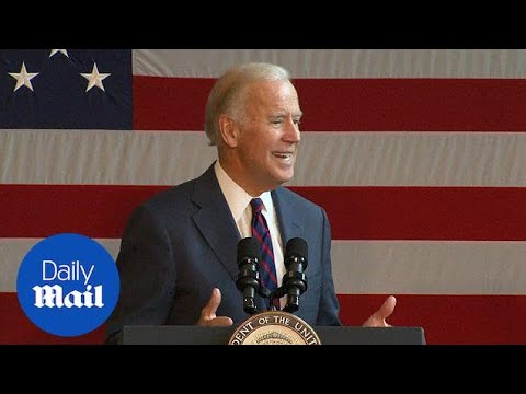 Furious Joe Biden attacks Trump on calling the election &#039;rigged&#039; - Daily Mail