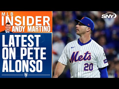 Latest on Pete Alonso contract negotiation, potential Mets alternatives | SNY