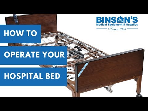 How to Operate Your Drive Hospital Bed