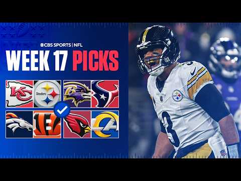 NFL Predictions and Best Bets For EVERY Week 17 Game [Chiefs at Steelers &amp; MORE]