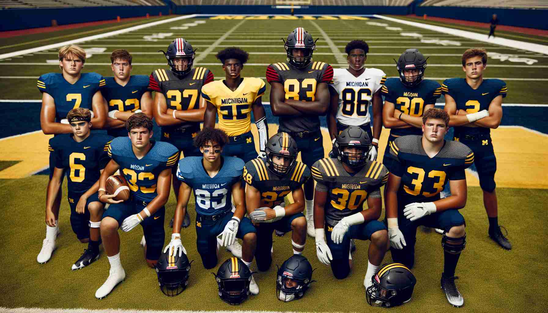 Meet Michigan’s Future Football Stars! These Underclassmen Are Changing the Game! 