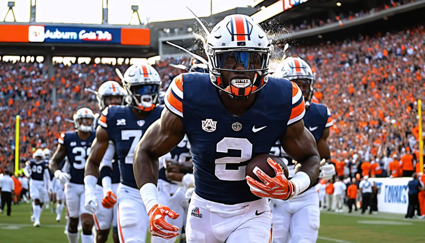 Unstoppable Force: Auburn Tigers Prepare to Roar Against Georgia Bulldogs 